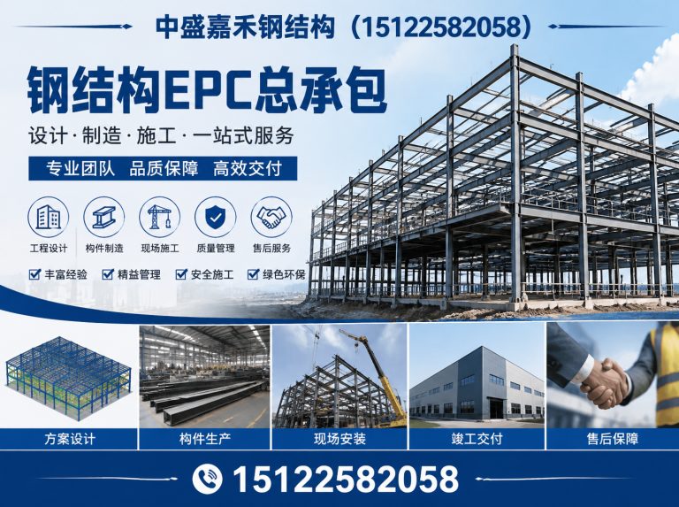 滨海新区钢结构EPC总承包展示图