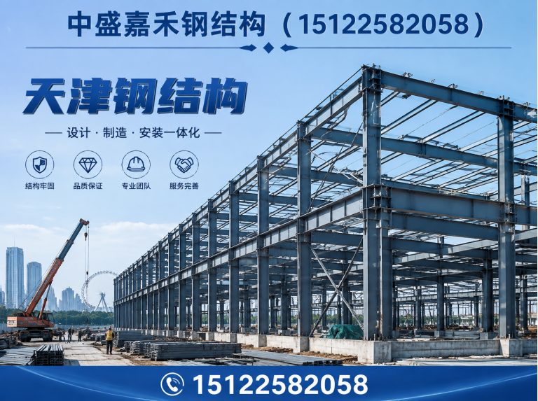 滨海新区钢结构工程展示图